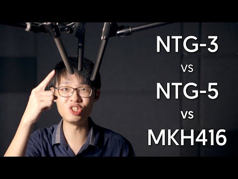 Sound Comparison: Rode NTG-5 vs NTG-3 vs Sennheiser MKH416