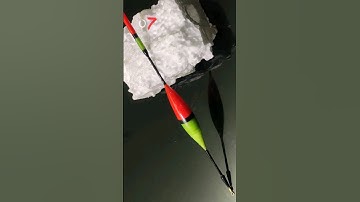 Fishing Floats are handmade using a manual process