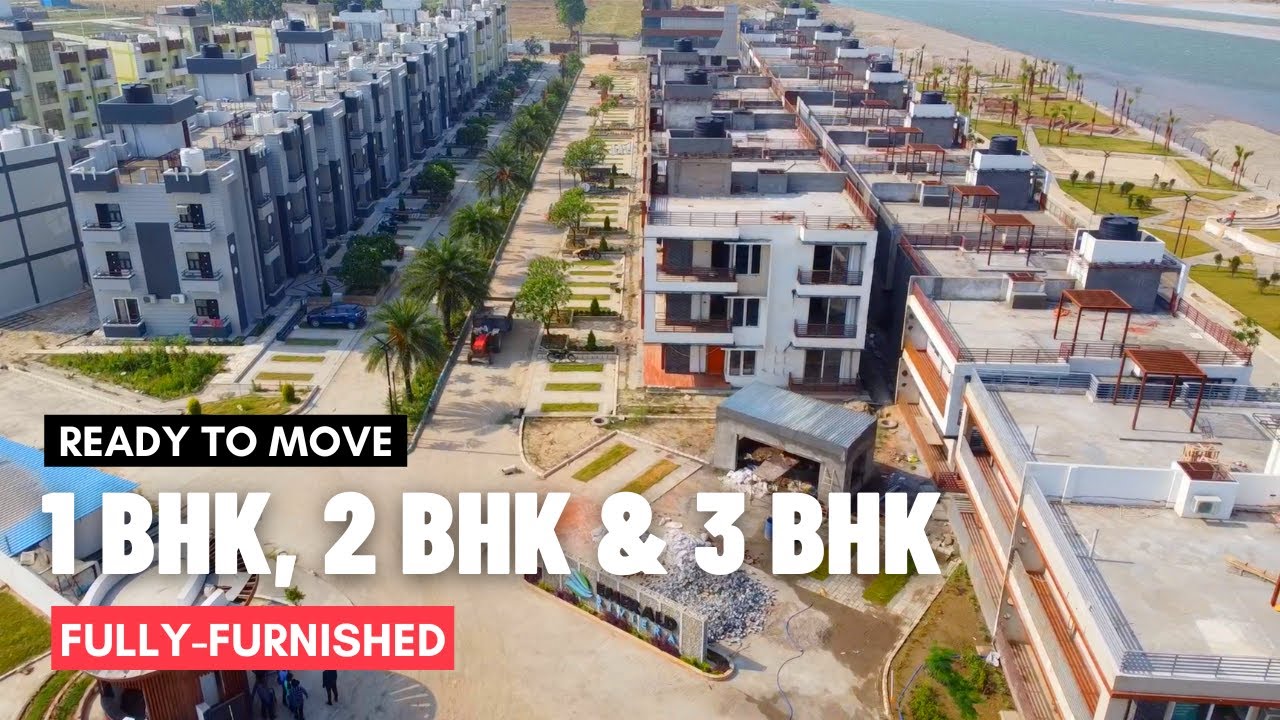 1 BHK FLATS FOR SALE in HARIDWAR at Emerald Riviera Govt Approved Property in Haridwar