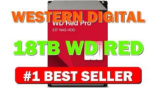 Western Digital 18TB WD Red Pro NAS Internal Hard Drive HDD - B08K3TFM92