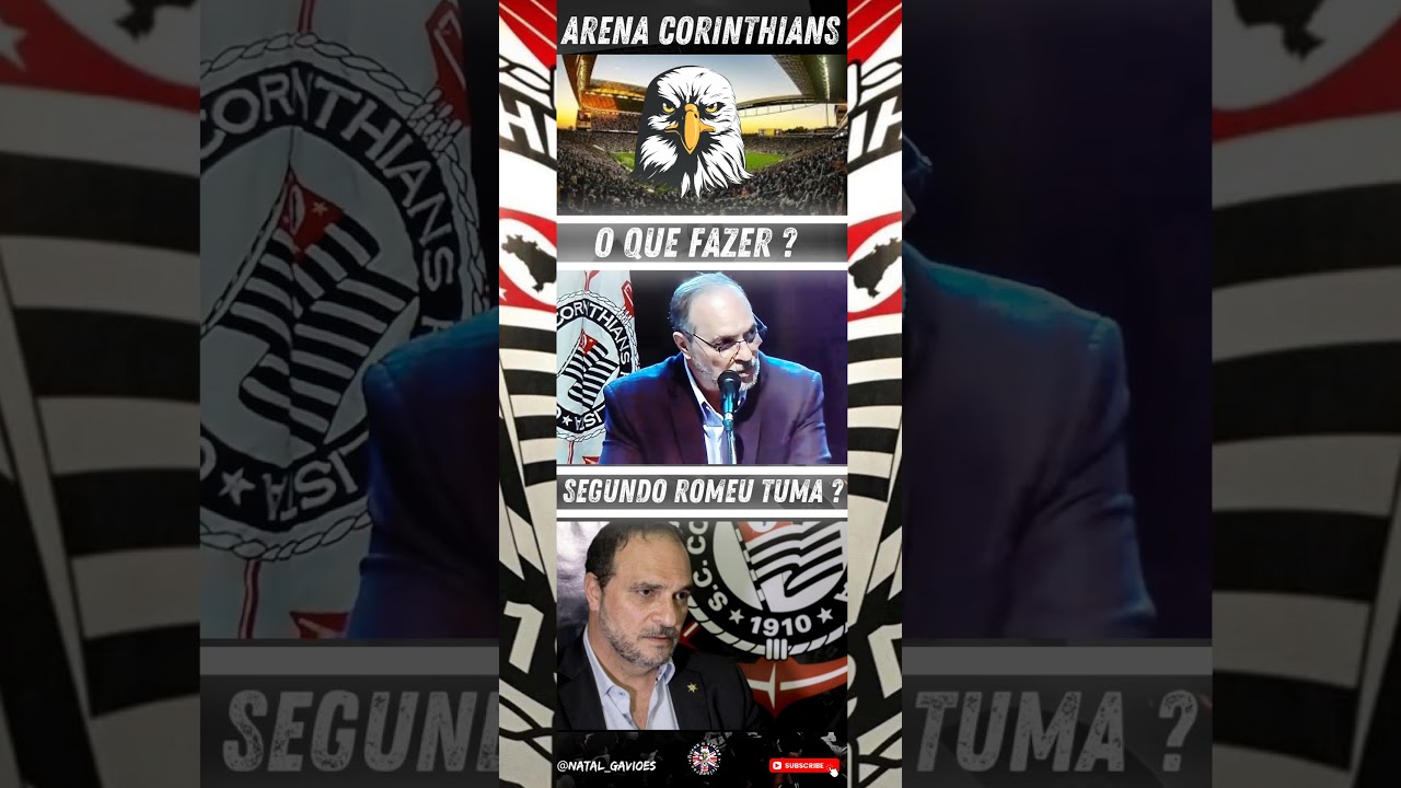 futuro das dividas e da #neoquímicaarena !Romeu Tuma traz a solução #veja 😡🤬