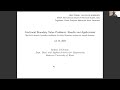 M. D’Ovidio : Fractional Boundary Value Problems: Results and Applications