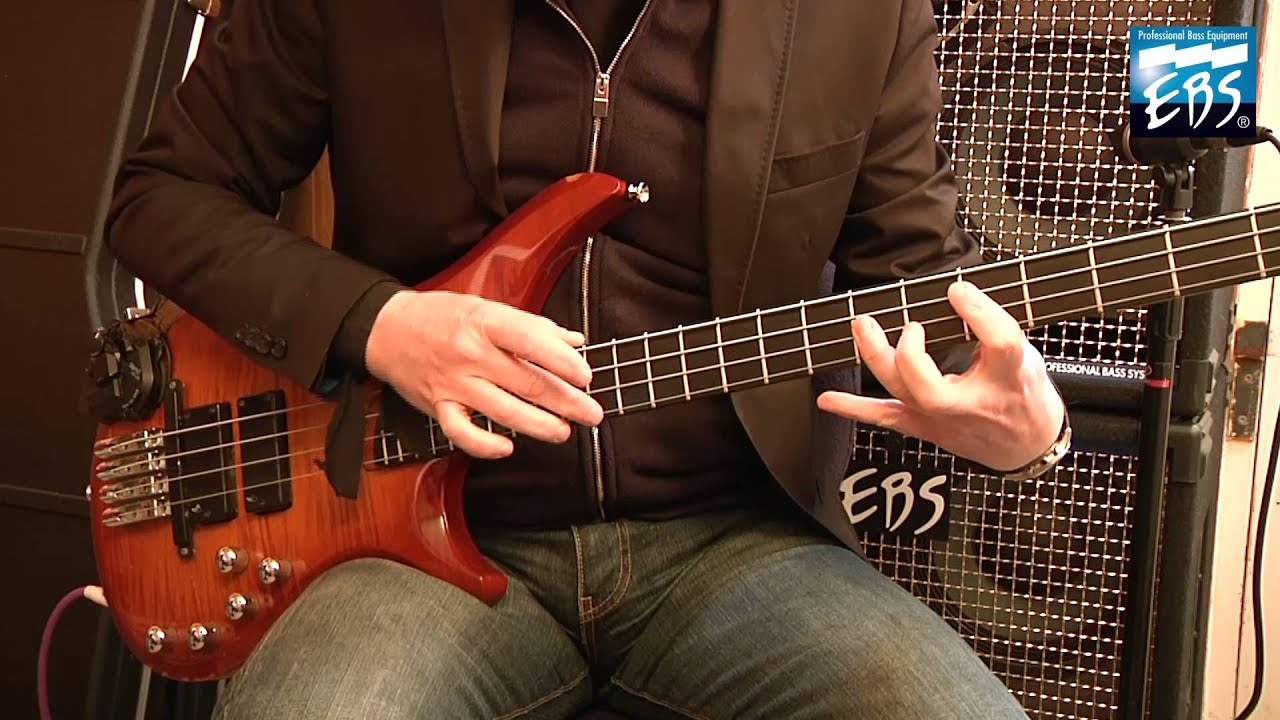 Pascal Mulot demo of the EBS HD360 bass amp