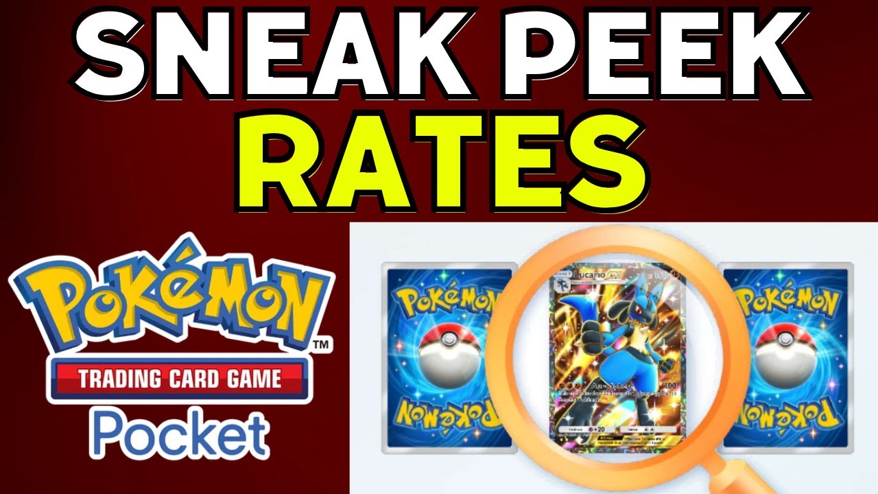 Sneak Peek Rates Confirmed in TCG Pocket Wonder Pick #pokemontcgpocket Sneak Peek Rates Confirmed in TCG Pocket Wonder Pick #pokemontcgpocket
