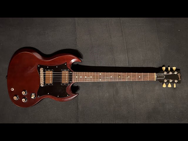 Gibson SG Special 2011 Dark Cherry „Three Knob“ with baked maple
