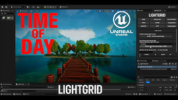 LightGrid: UE5 Time of Day Toolkit – FAB Marketplace  Lighting Presets, Slider & Scene Mood Control