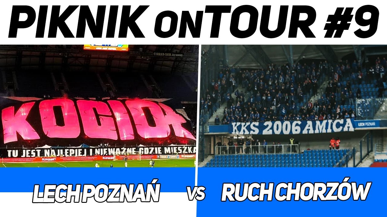 Lech Poznań - Ruch Chorzów 04.11.2023 | PIKNIK onTour #9
