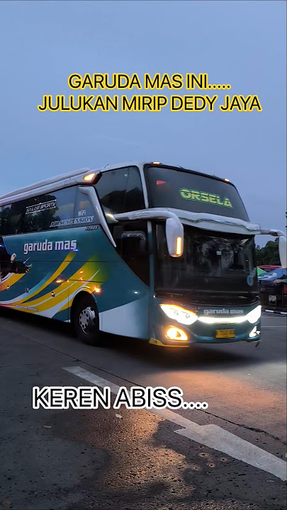 Grebek keberangkatan bus Garuda mas 'Orsela' #viralvideo #garudamas #busgarudamas #shorts #short