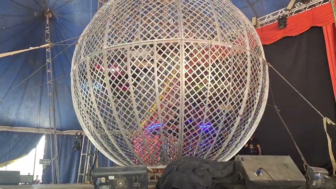 Circo do cheirosinho, globo da morte,  em garanhuns Pernambuco.