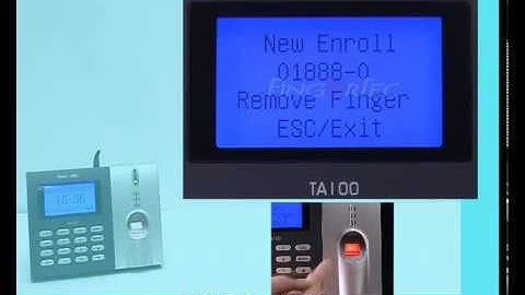 TA100_05-Normal User Enrollment.mp4