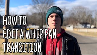 How to Achieve a Whip Pan transition | video production (short tutorial)