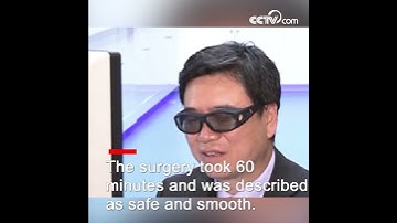 5G Technology used in remote surgery experiment in China| CCTV English