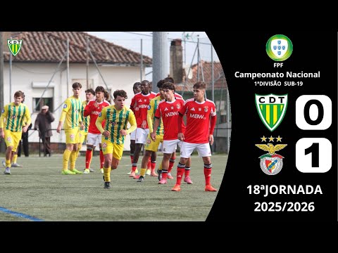 Summary | CD Tondela vs SL Benfica | Regular Season South Series 25/26