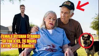 Female Veteran Stabbed 5X For a K9, 24 Hours Later, SEALs Arrived.