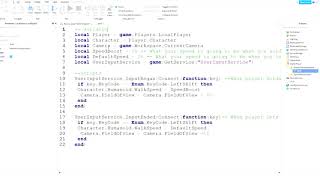 Roblox Scripting | How To Make A Shift To Sprint Script on roblox studio