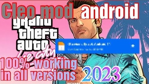 How to download cleo mod in GTA VICE CITY android 100% working in all android versions