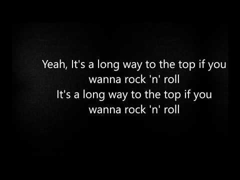 AC/DC – It's a Long Way to the Top (If You Wanna Rock n' Roll