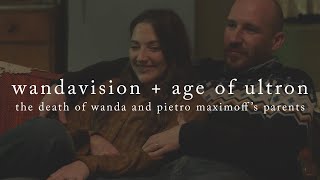 The death of Wanda and Pietro Maximoff's parents (WandaVision + Avengers: Age of Ultron)