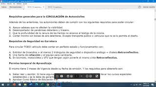 Escuela RCV CAP2 DEL MANUAL DEL CONDUCTOR COSEVI (PRIMERA PARTE) RESUMEN MANUAL DEL CONDUCTOR 2024 screenshot 2