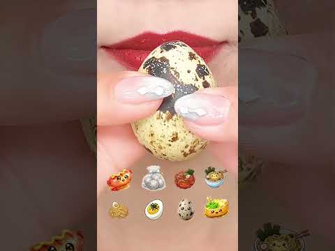ASMR CANDY EGG MUKBANG CHALLENGE | eating sound  #mukbang #food #satisfying