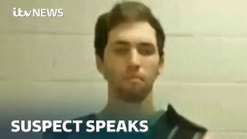 Suspected Charlie Kirk assassin speaks on video as he appears in court | ITV News