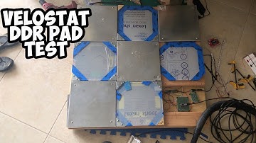 DIY Velostat DDR Pad Test -  ΔMAX