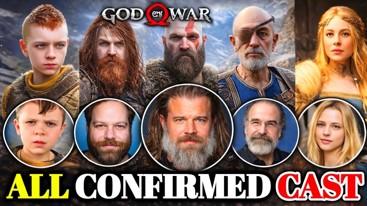 Every God Of War TV Series Confirmed Character & Cast - Explained