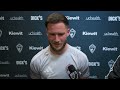 Postgame Reaction | Keegan Rosenberry on team's performance in resounding victory at home