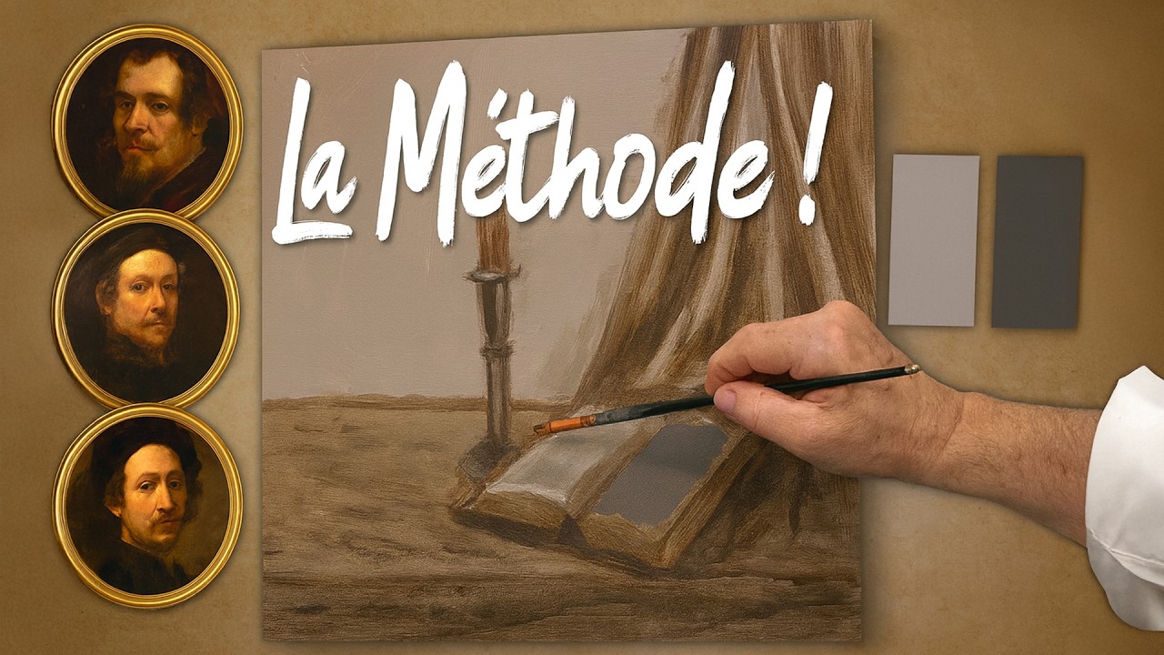 La méthode des maîtres anciens qui améliore vos peintures en quelques minutes