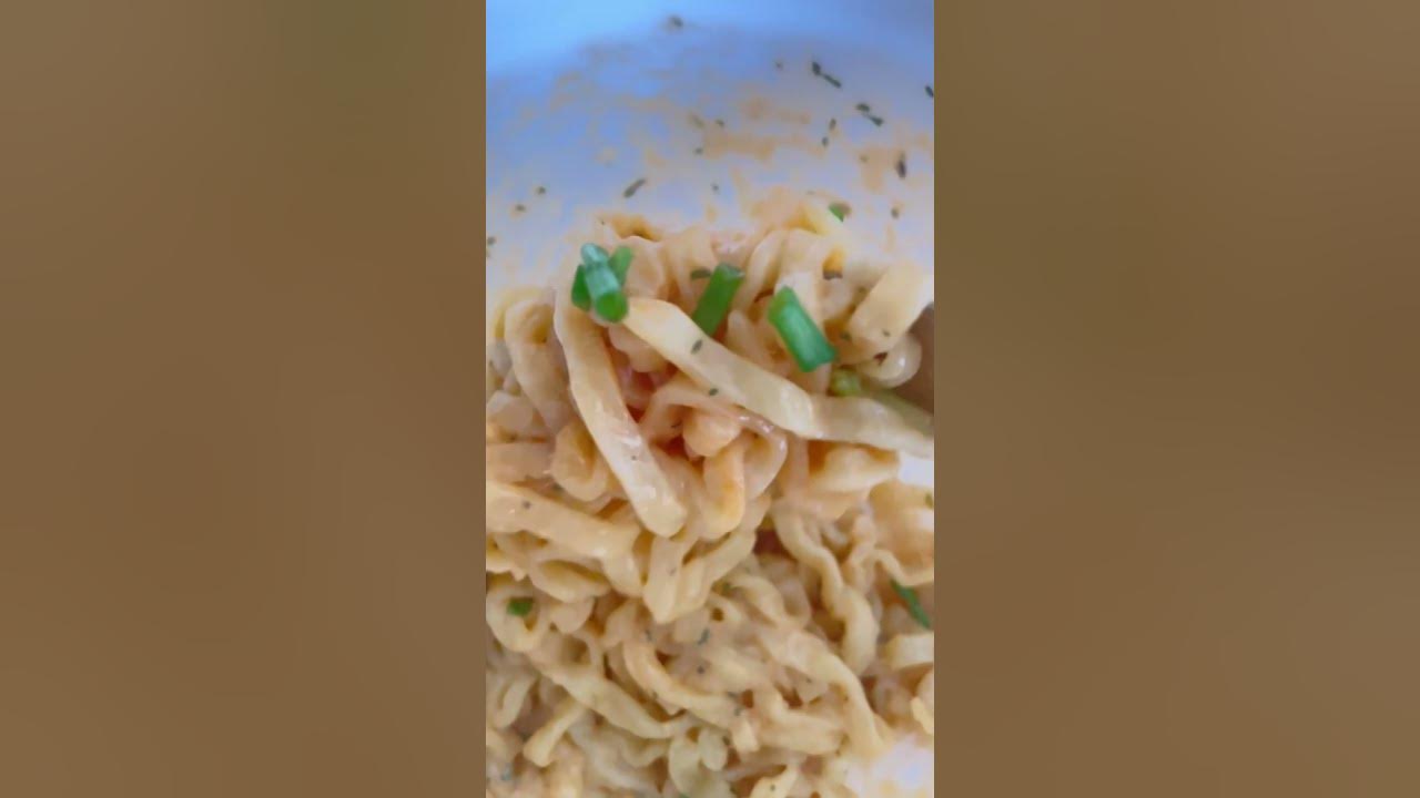 GREEN ONIONS IN OUR RAMEN