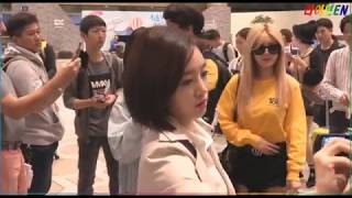 T-ara departs to Japan at gimpo airport 170923