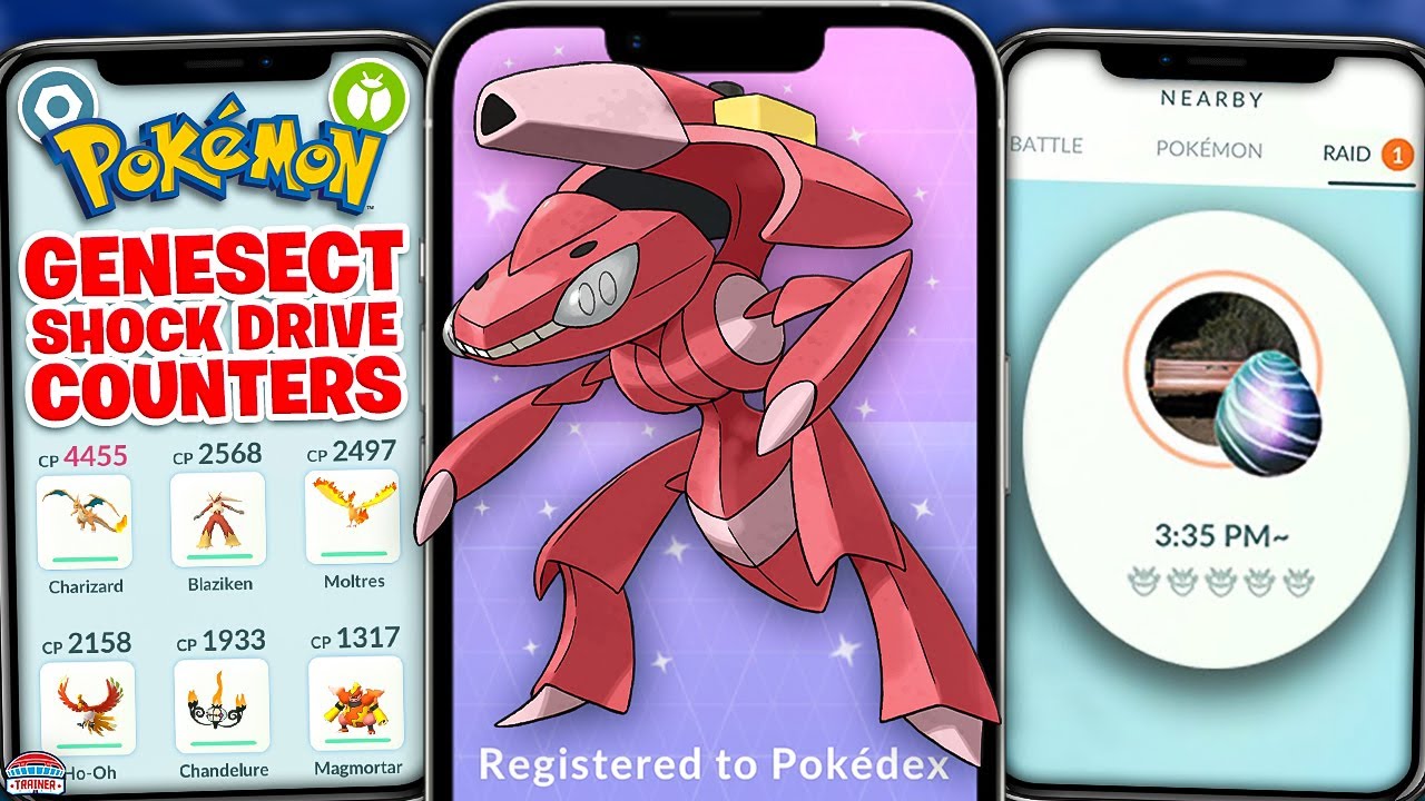 Pokemon GO Shiny Burn Drive Genesect guide