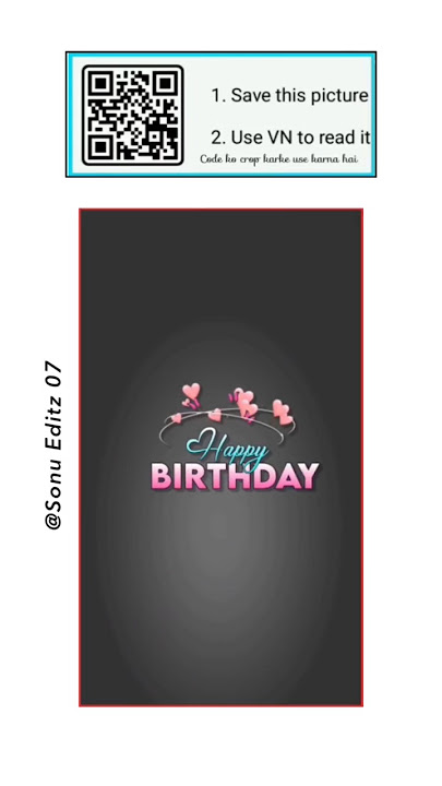 Happy birthday Vn Code Template ❤️ | #vn #vntemplate #xml #template #shorts #vncode @Sonueditz07