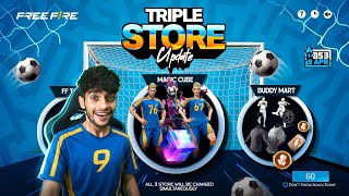 TRIPPLE STORE UPDATE 100% ✅️ Free Fire Max