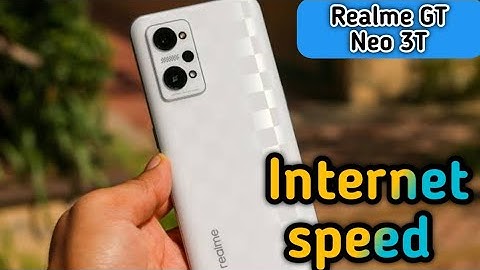 Show Net Speed In Realme GT Neo 3T, How To Show Internet Speed In Realme GT Neo 3T,