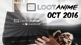 Loot Anime | October 2016 Delicious Unboxing