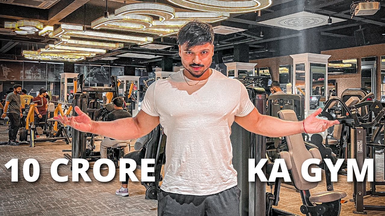 ⁣India ka Sabse Bada Gym - 10 CRORE KA GYM DEKHLO 😍