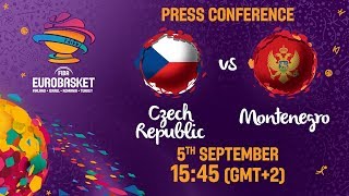 Czech Republic v Montenegro - Press Conference