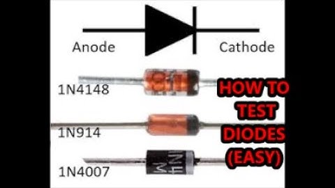 HOW TO TEST DIODE, ZENER DIODE AND L E D WITH ANALOG MULTI TESTERBASICS