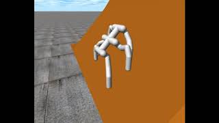 Hexapod Weaver on uneven terrain