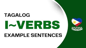 30 Tagalog I-Verb Sentences: Mastering Filipino Object-Focus Verbs