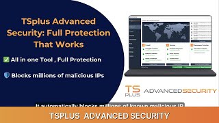 TSplus Advanced Security | Block Millions of Malicious IPs screenshot 4