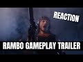 MK11 - HE'S SICK! Rambo Gameplay Trailer (Reaction)