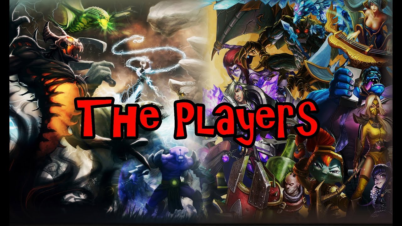 Dota 2 vs LoL The Players YouTube