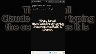 How to Solve claude Command Not Found to Run Claude Code in Microsoft Windows