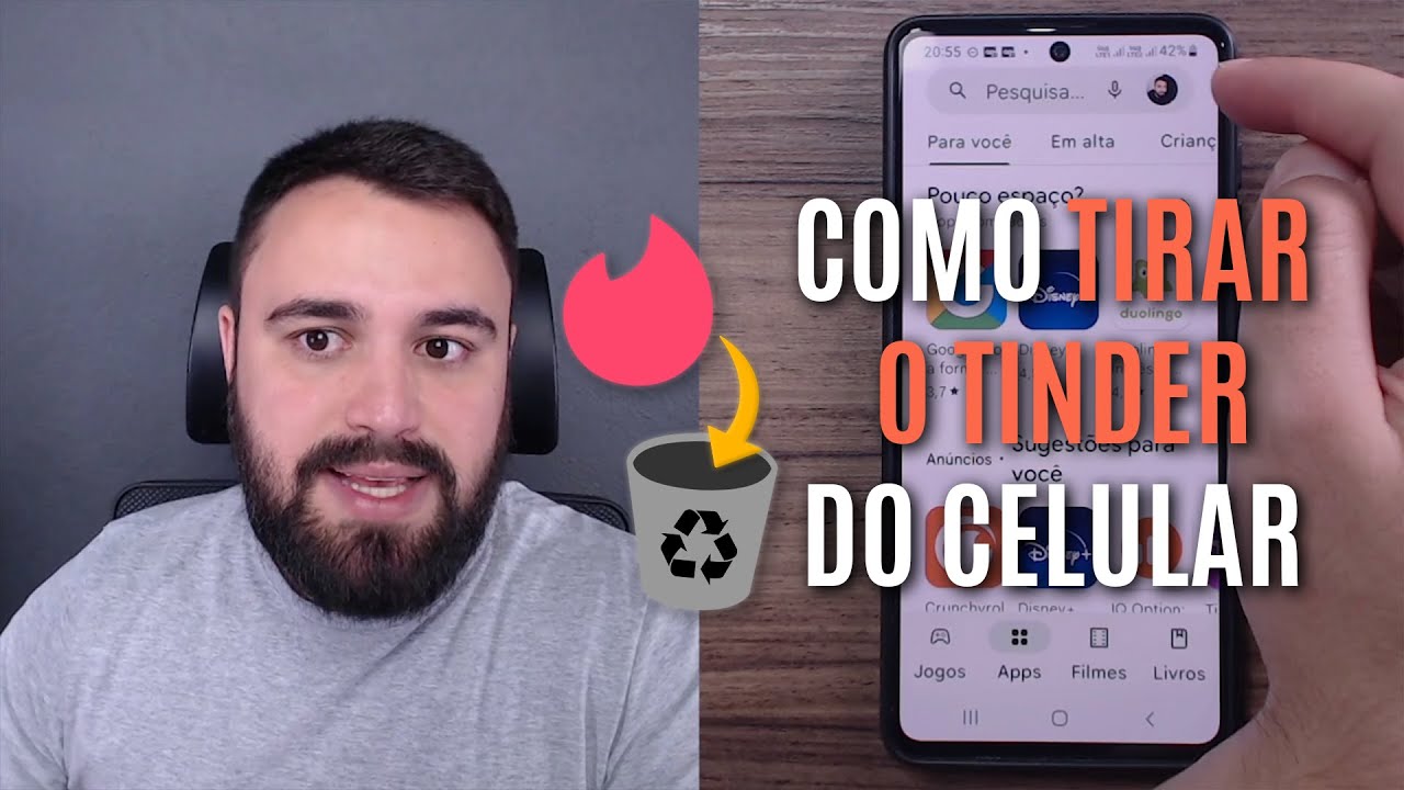Como desinstalar o tinder do celular youtube