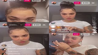 Renni Rucci On Ig Live All Natural Fixed New Nails On Da Way