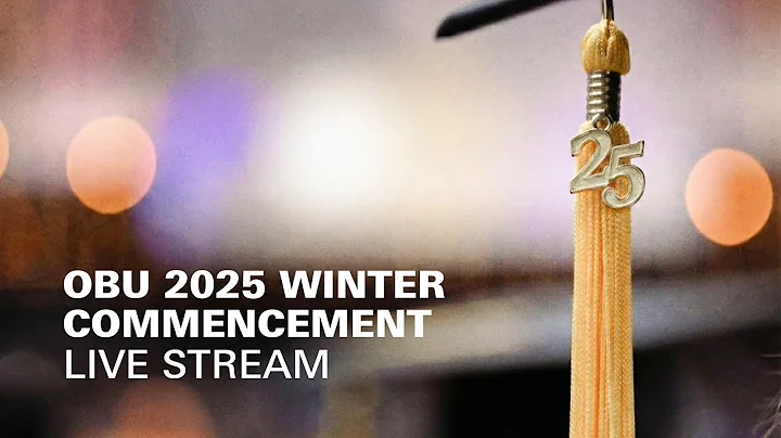 OBU 2025 Winter Commencement