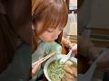部下の荒井と秘密の味💙#飯テロ #青いラーメン #ハーブティー