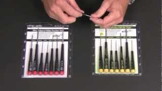 Wiha 7 Piece Precision Screwdriver Set PN 26190 Phillips and Slotted